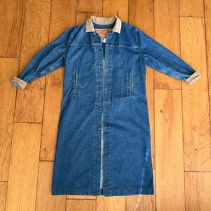 Vintage Levi Strauss Duster Barn Coat size Large